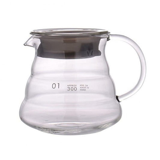 300ml سيرفر تقديم زجاجي